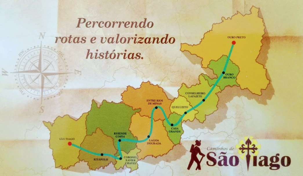 Caminhos de São Tiago – Ouro Preto a São Tiago – Minas Gerais